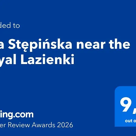 Stępińska Near Royal łazienki By Mia Apartament